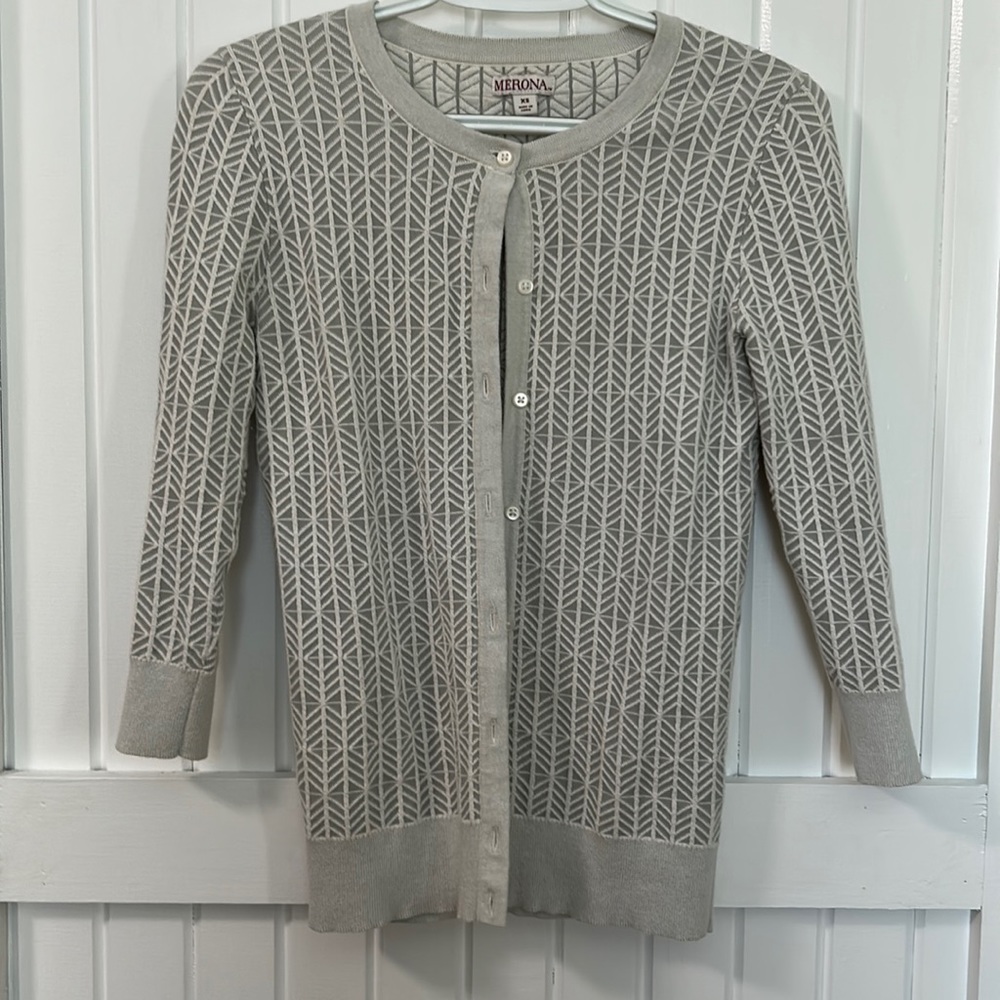 Merona Grey Cardigan
